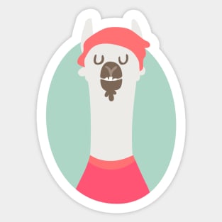 Llama Sticker